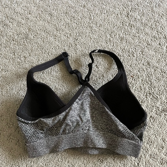 Dark Grey Sports Bra - Picture 2 of 3